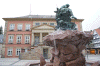 Auf dem Marktplatz in Detmold